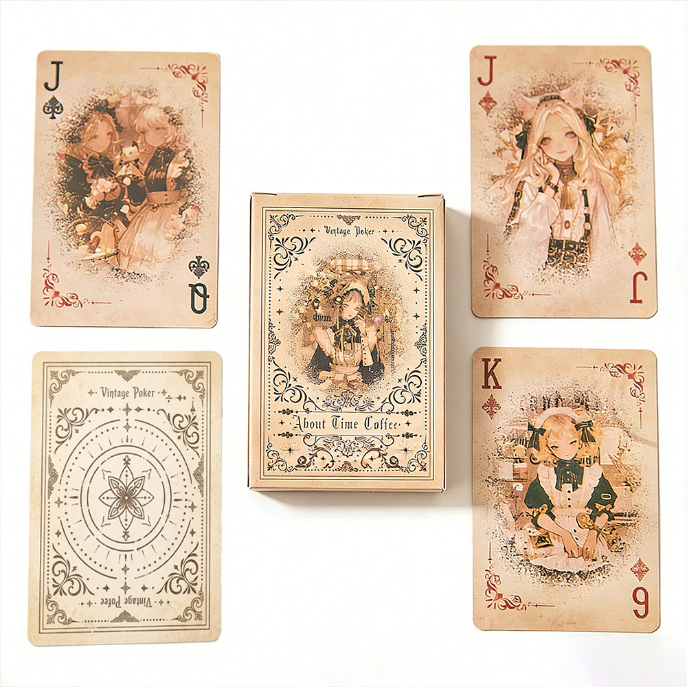 Vintage Fairy Tale Girl Playin - Vintage Collectible Playing Cards 评论和价格