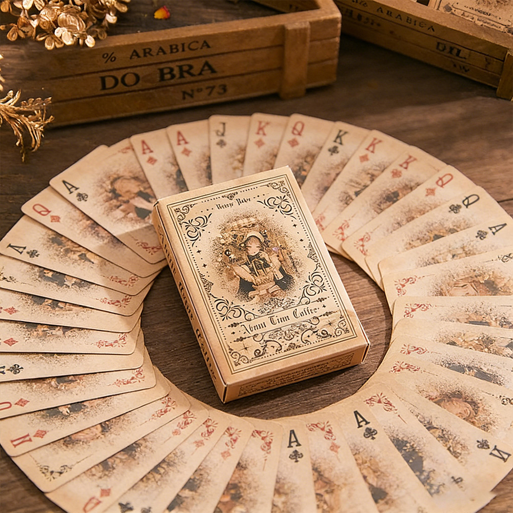 Vintage Fairy Tale Girl Playin - Vintage Collectible Playing Cards 评论和价格