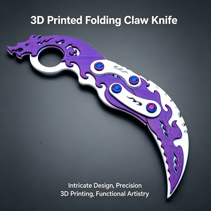 3D Printed Gravity Folding Cla - Vintage Collectible Knife 评论和价格