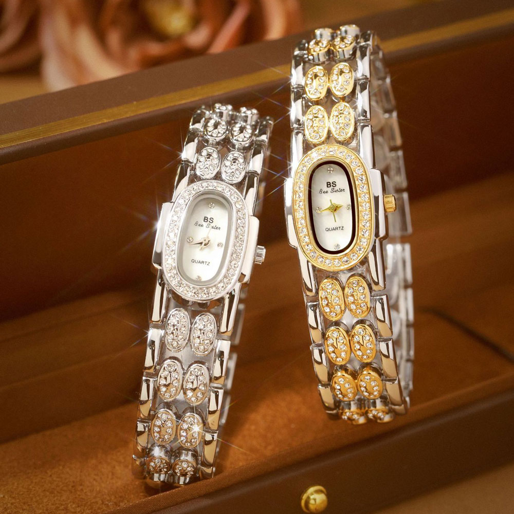 Fashion Watches Gold Bracelet  - Vintage Watch Crystal 评论和价格
