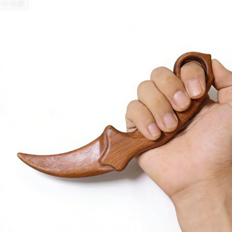 ★▲1/2pcs Golden Sandalwood Cla - Vintage Collectible Knife 评论和价格