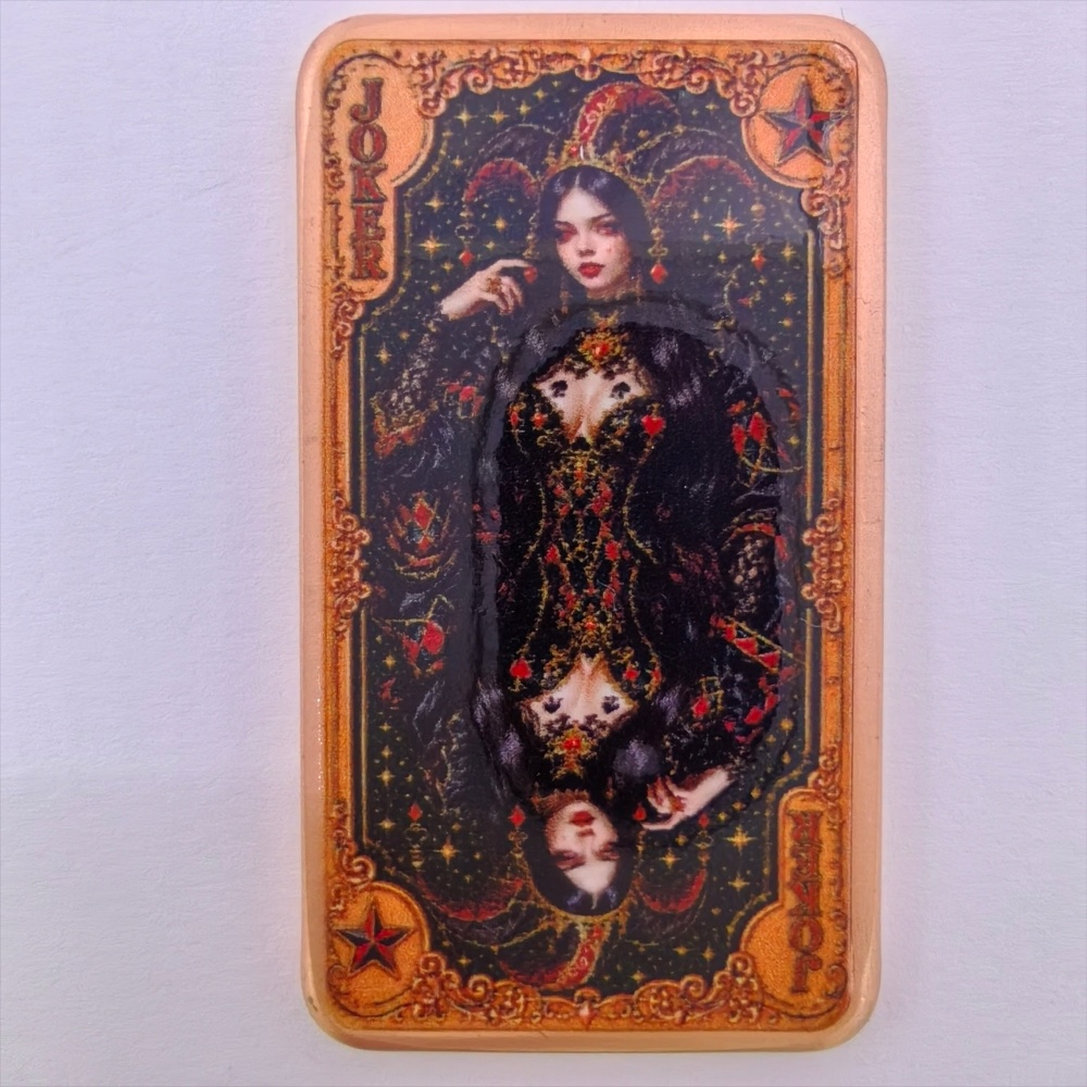 1oz .999 Fine Copper Bar Poker - Vintage Collectible Playing Cards 评论和价格
