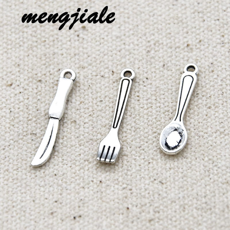 30pcs Antique Silver Cutlery C - Vintage Collectible Knife 评论和价格