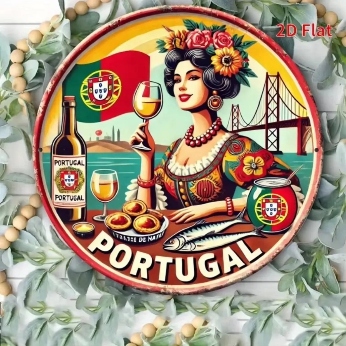 Vintage Retro Round Metal Tin  - Vintage Collectible Tins 评论和价格