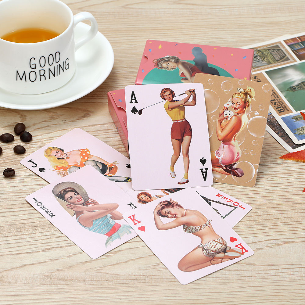 Vintage Sexy Bikini Beauty Pla - Vintage Collectible Playing Cards 评论和价格