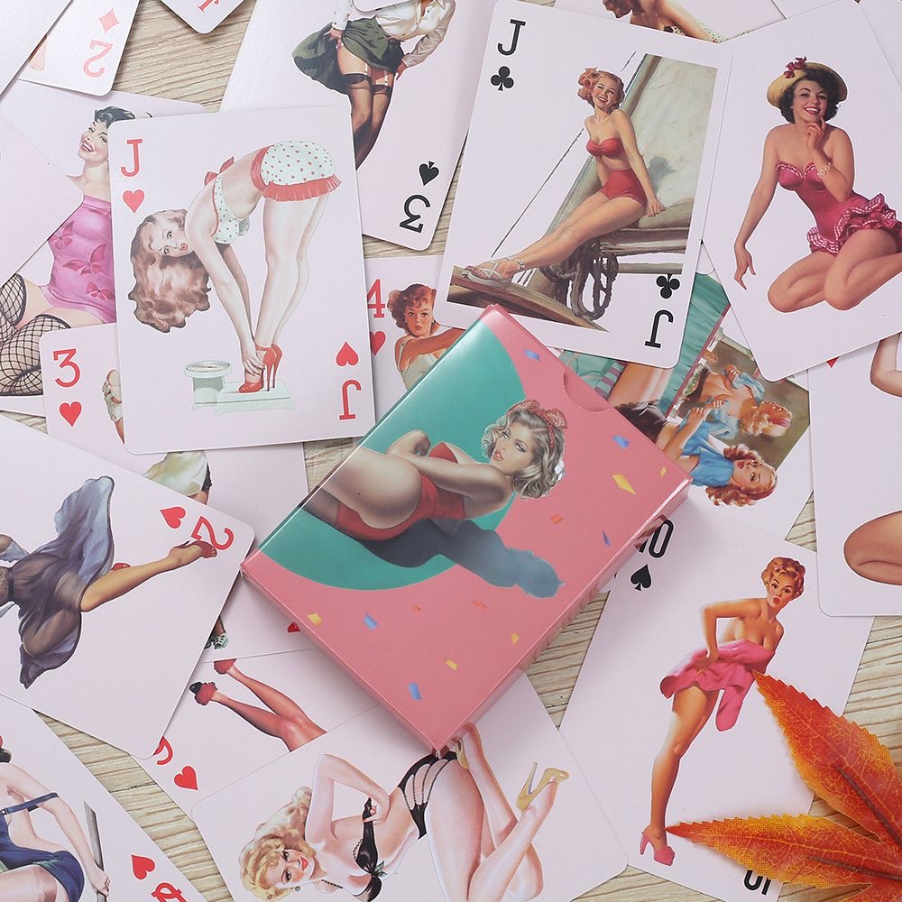 Vintage Sexy Bikini Beauty Pla - Vintage Collectible Playing Cards 评论和价格