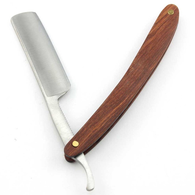 Vintage Wood Handle Straight E - Vintage Collectible Knife 评论和价格
