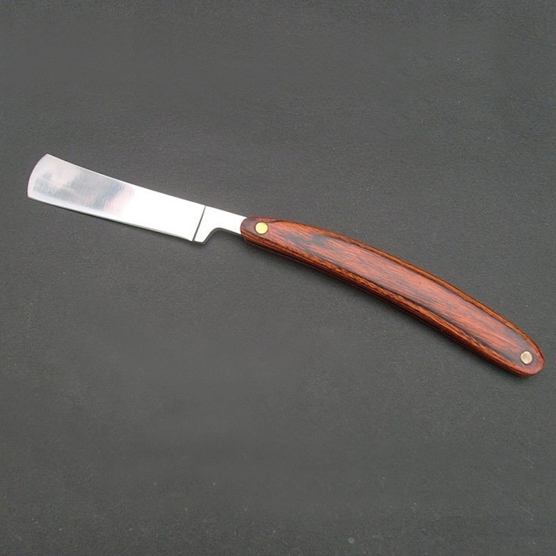 Vintage Wood Handle Straight E - Vintage Collectible Knife 评论和价格