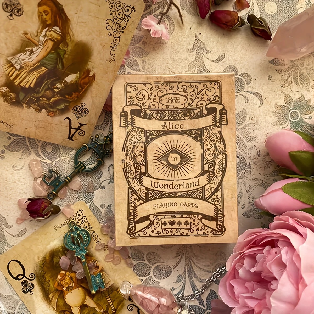 54PCS Alice Vintage Paper Poke - Vintage Collectible Playing Cards 评论和价格
