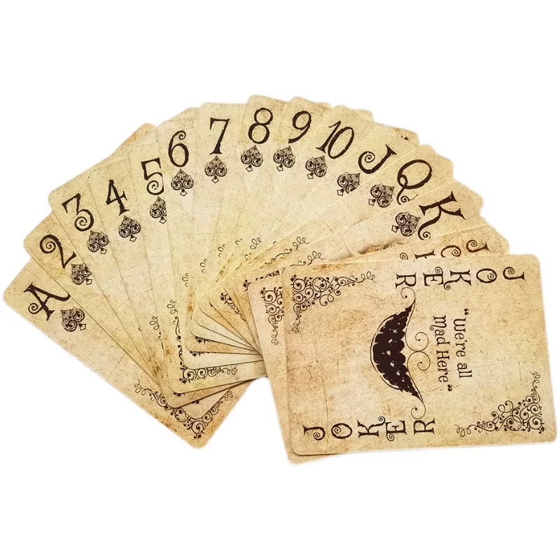 54PCS Alice Vintage Paper Poke - Vintage Collectible Playing Cards 评论和价格