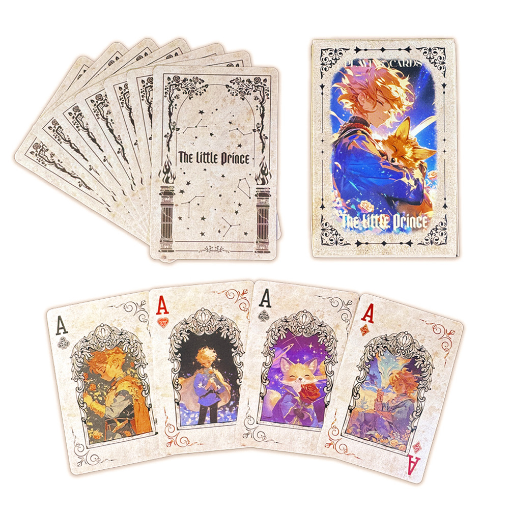 55pcs 57*88mm The Little Princ - Vintage Collectible Playing Cards 评论和价格