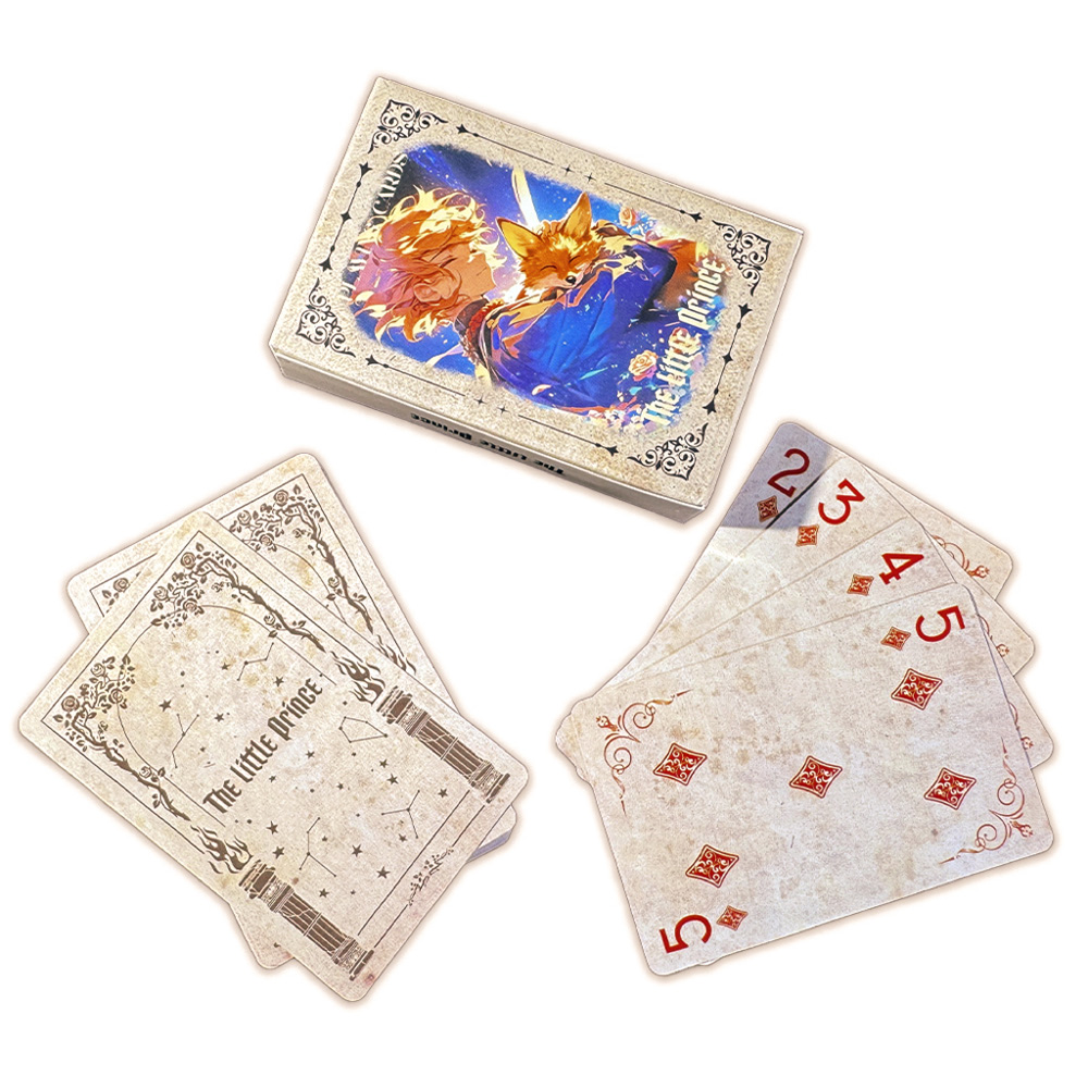 55pcs 57*88mm The Little Princ - Vintage Collectible Playing Cards 评论和价格