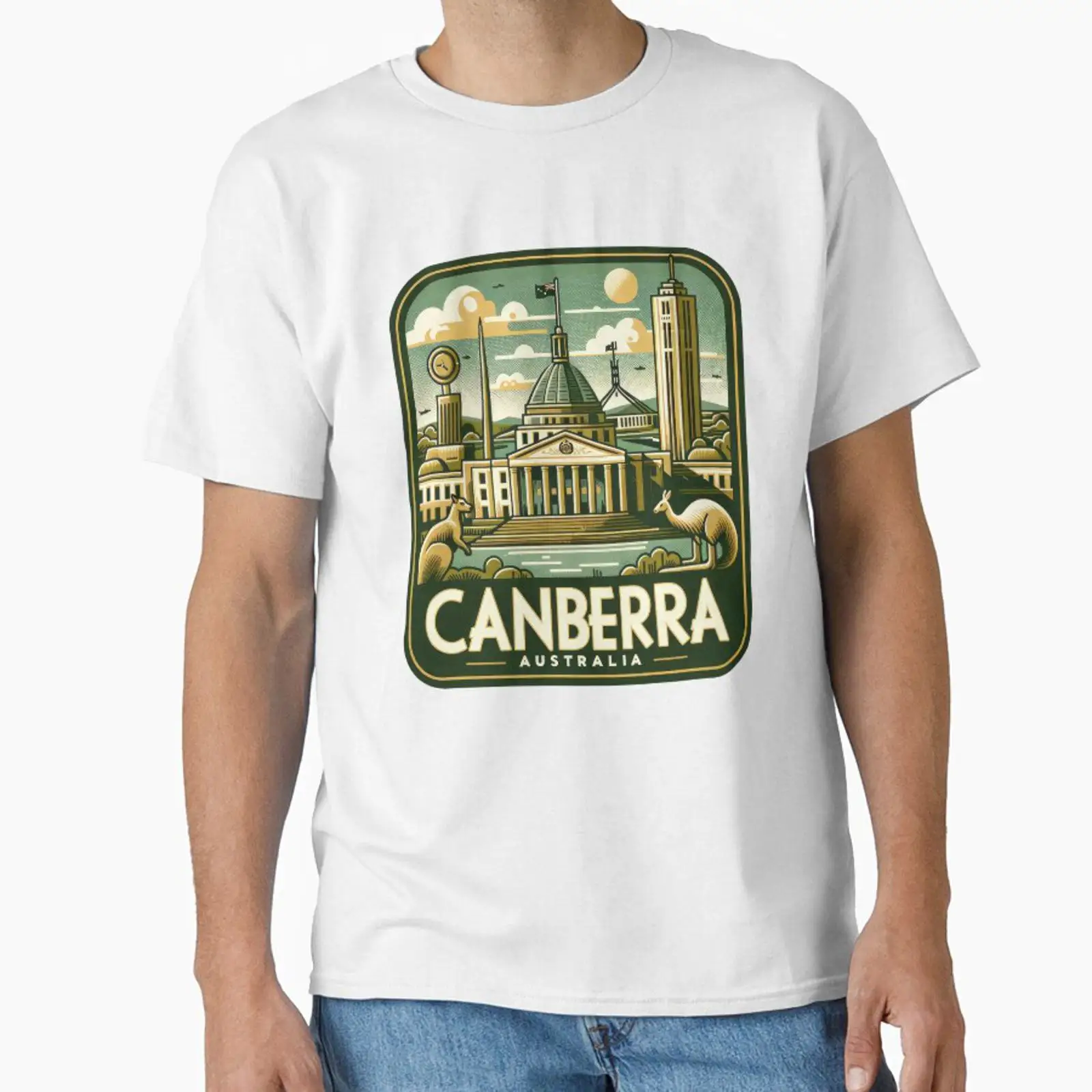 Vintage Canberra Travel Sticke - Canberra Vintage & Collectible Centre Reviews 评论和价格