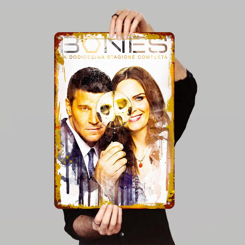 Bones Season 12 Poster Metal T - Vintage Collectible Tins 评论和价格